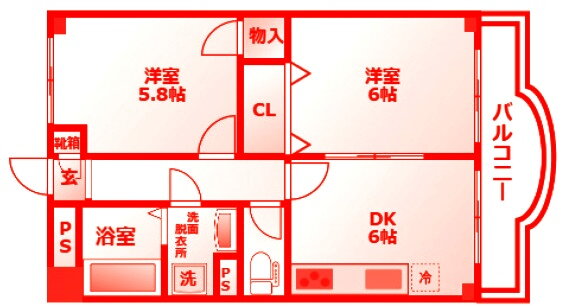 神奈川県川崎市川崎区日進町 川崎駅 2DK マンション 賃貸物件詳細
