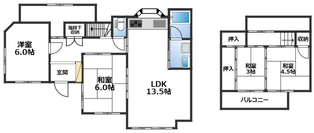 鈴蘭台東町３丁目 4LDK 賃貸物件詳細