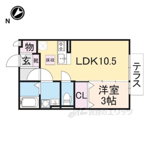 滋賀県彦根市東沼波町 南彦根駅 1LDK アパート 賃貸物件詳細