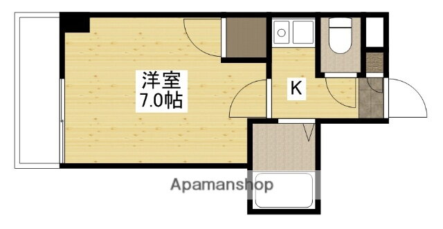 広島県広島市西区天満町 天満町駅 1K マンション 賃貸物件詳細