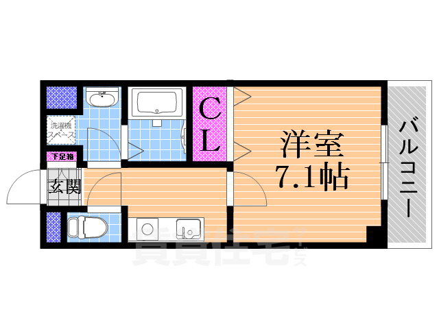 大阪府大東市赤井１ 住道駅 1K マンション 賃貸物件詳細