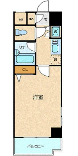 東京都墨田区立川２ 森下駅 1K マンション 賃貸物件詳細