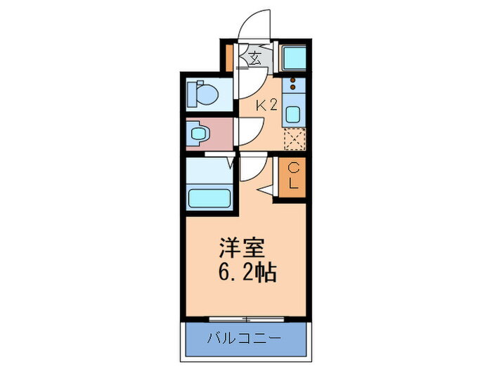 大阪府大阪市北区中津６ 中津駅 1K マンション 賃貸物件詳細