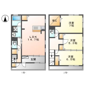 愛知県名古屋市中村区諏訪町１ 中村日赤駅 3LDK 一戸建て 賃貸物件詳細