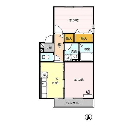 大分県別府市石垣西８ 別府大学駅 2K アパート 賃貸物件詳細