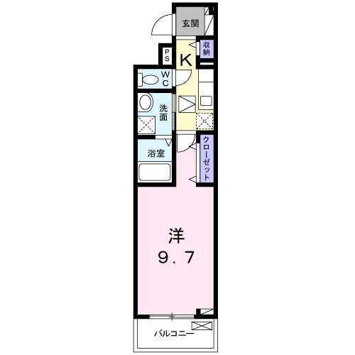 セレーノ東生駒Ｃ 1階 1K 賃貸物件詳細