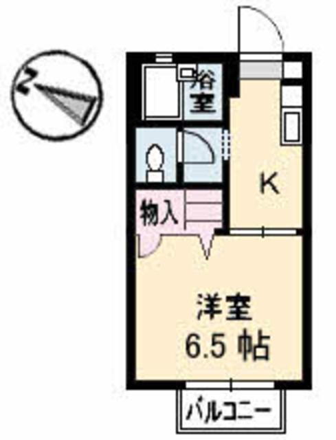 島根県松江市黒田町 1K アパート 賃貸物件詳細