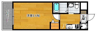 福岡県福岡市中央区春吉２ 渡辺通駅 1K マンション 賃貸物件詳細
