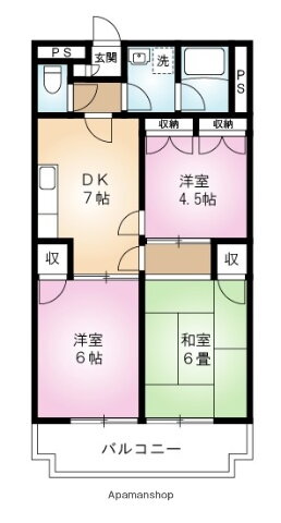 東京都青梅市師岡町２ 河辺駅 3DK マンション 賃貸物件詳細