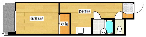 広島県広島市西区南観音７ 舟入南駅 1K マンション 賃貸物件詳細