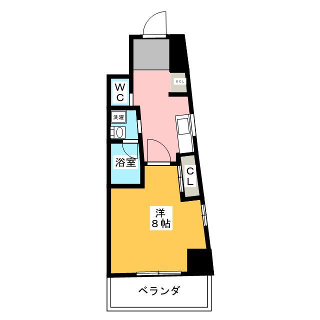 愛知県名古屋市中区栄５ 矢場町駅 1K マンション 賃貸物件詳細