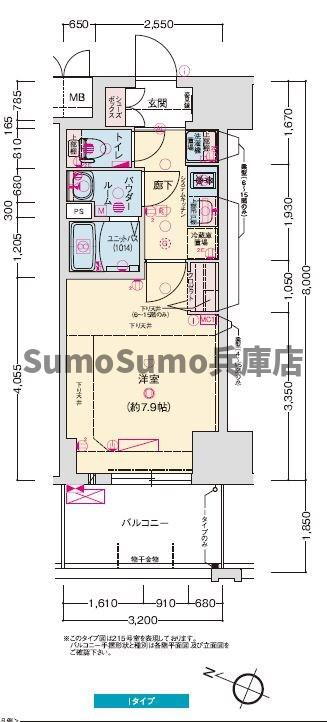 兵庫県神戸市兵庫区西多聞通２ 神戸駅 1K マンション 賃貸物件詳細