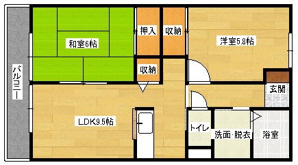 広島県広島市安佐南区東原２ 西原駅 2LDK アパート 賃貸物件詳細
