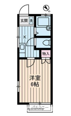 神奈川県横浜市港北区富士塚１ 妙蓮寺駅 1K アパート 賃貸物件詳細