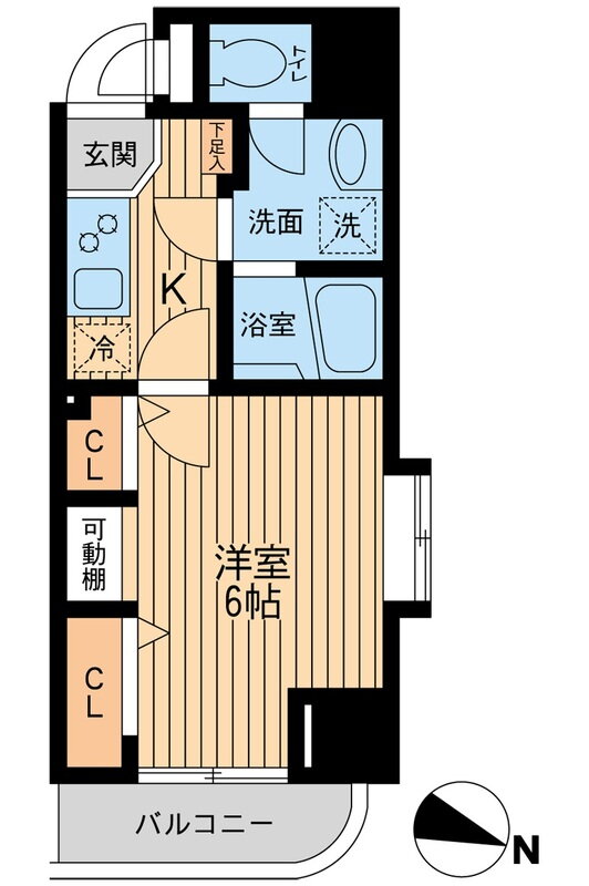 神奈川県横浜市中区吉田町 桜木町駅 1K マンション 賃貸物件詳細