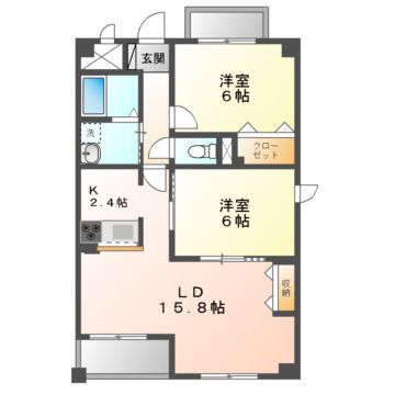岐阜県多治見市本町２ 多治見駅 2LDK マンション 賃貸物件詳細