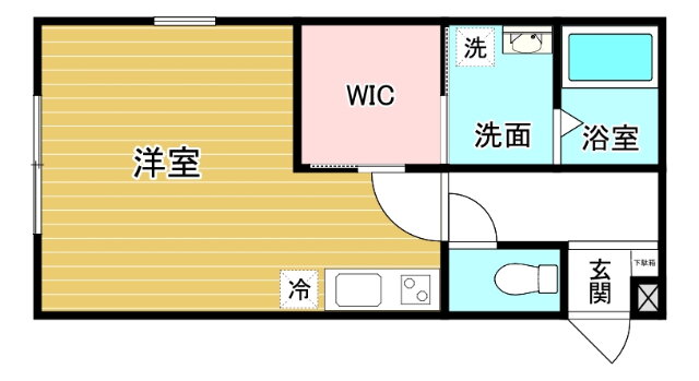 ＣＨＥＮＡＳ　ＬＩＮ　ＩＩ 1階 ワンルーム 賃貸物件詳細