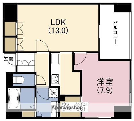 大阪府大阪市福島区大開１ 野田阪神駅 1LDK マンション 賃貸物件詳細