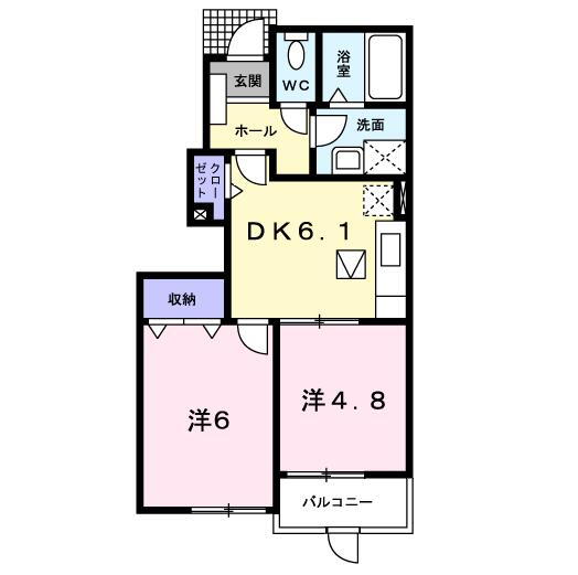 福井県鯖江市糺町 神明駅 2DK アパート 賃貸物件詳細