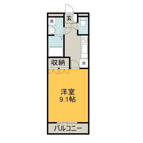 愛知県岡崎市羽根町字北ノ郷 岡崎駅 1K アパート 賃貸物件詳細