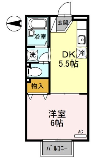 兵庫県姫路市辻井６ 姫路駅 1DK アパート 賃貸物件詳細