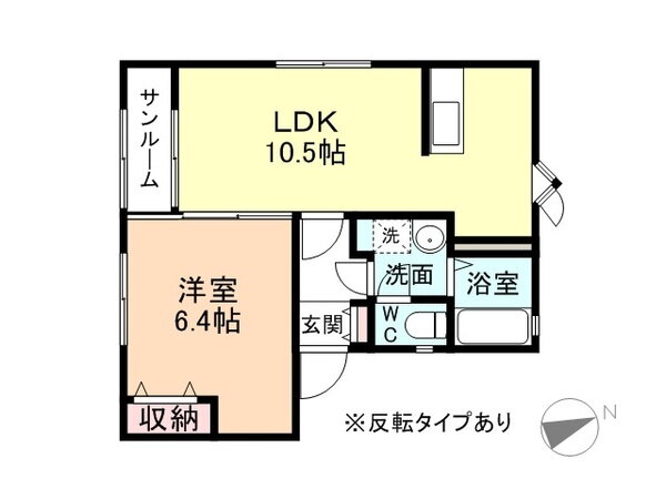 プリマヴェーラ 1階 1LDK 賃貸物件詳細