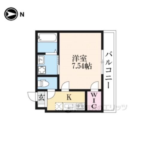 京都府京都市山科区御陵鴨戸町 御陵駅 1K アパート 賃貸物件詳細