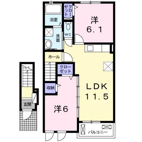 香川県綾歌郡綾川町陶 陶駅 2LDK アパート 賃貸物件詳細