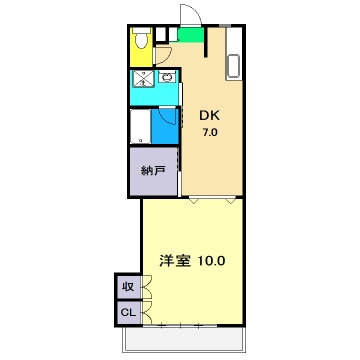 高知県高知市布師田 土佐大津駅 1DK マンション 賃貸物件詳細