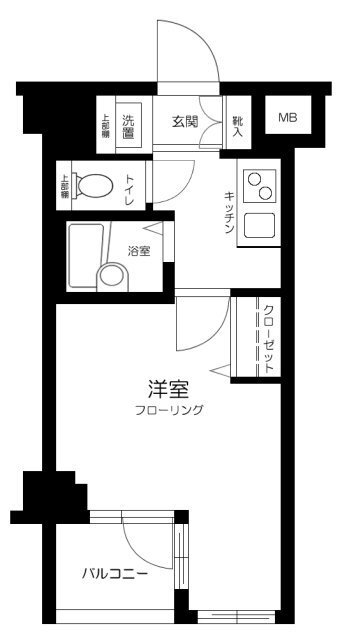 東京都杉並区方南１ 代田橋駅 1K マンション 賃貸物件詳細