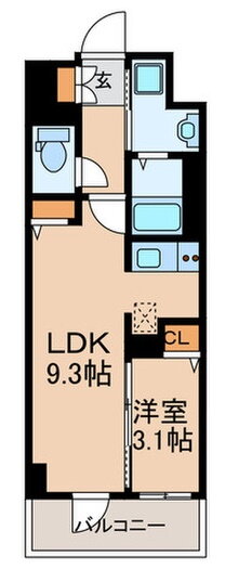 福岡県福岡市博多区美野島３ 西鉄平尾駅 1LDK マンション 賃貸物件詳細