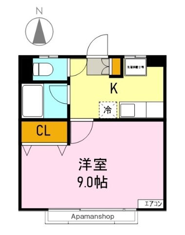 静岡県富士市横割４ 富士駅 1K アパート 賃貸物件詳細