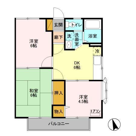 千葉県市川市下貝塚１ 本八幡駅 3DK アパート 賃貸物件詳細