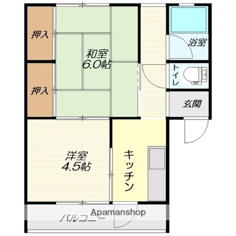 霞雅ビル 3階 2K 賃貸物件詳細