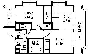 鹿児島県鹿児島市桜ヶ丘６ 宇宿駅 2DK マンション 賃貸物件詳細