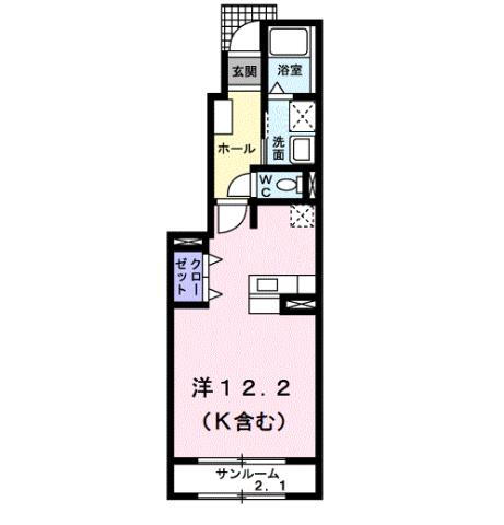 富山県射水市作道 中新湊駅 ワンルーム アパート 賃貸物件詳細