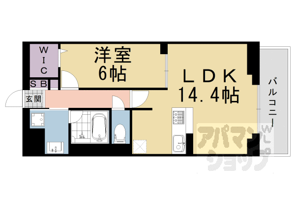 京都府京都市西京区上桂森下町 上桂駅 1LDK マンション 賃貸物件詳細