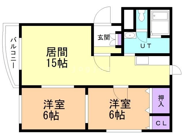 北海道帯広市西十七条南３ 2LDK マンション 賃貸物件詳細