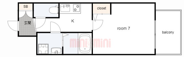 兵庫県神戸市中央区中山手通３ 県庁前駅 1K マンション 賃貸物件詳細