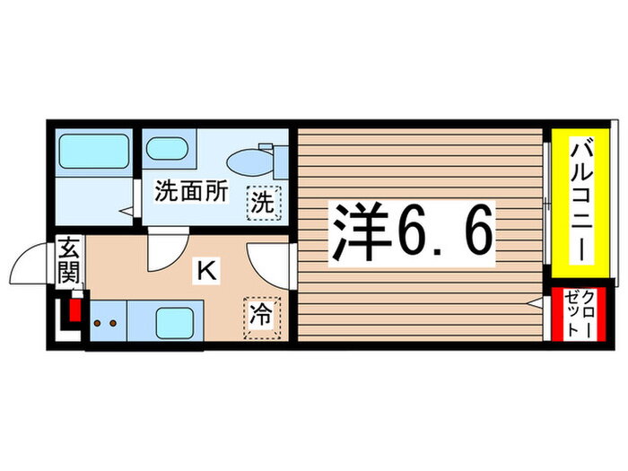 千葉県千葉市中央区神明町 本千葉駅 1K アパート 賃貸物件詳細