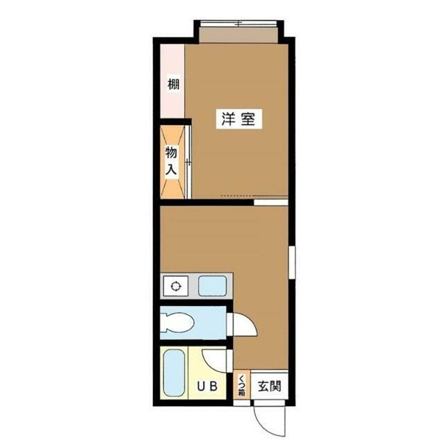 東京都板橋区上板橋２ 上板橋駅 1K アパート 賃貸物件詳細