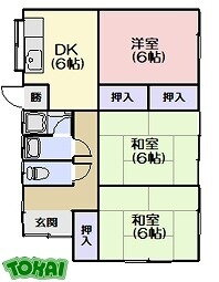 阪口借家 3DK 賃貸物件詳細