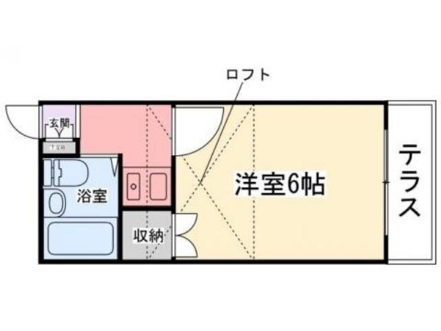 兵庫県姫路市新在家中の町 姫路駅 1K アパート 賃貸物件詳細