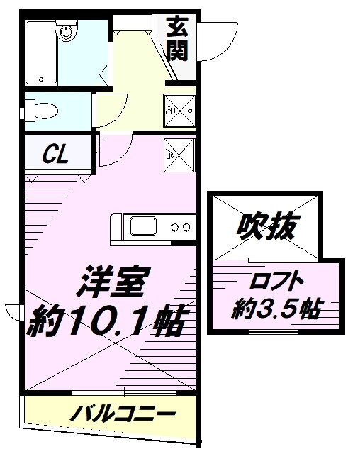 東京都八王子市七国１ 八王子みなみ野駅 1K アパート 賃貸物件詳細