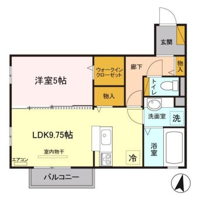 新潟県上越市新光町１ 春日山駅 1LDK アパート 賃貸物件詳細