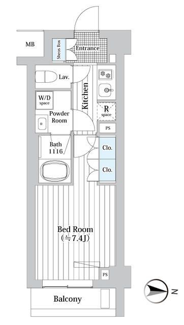 東京都新宿区北新宿２ 西新宿駅 1K マンション 賃貸物件詳細