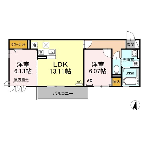 佐賀県三養基郡上峰町大字堤 中原駅 2LDK アパート 賃貸物件詳細