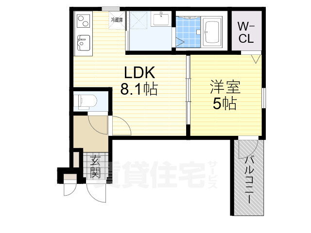 大阪府大阪市住吉区杉本１ あびこ駅 1LDK アパート 賃貸物件詳細
