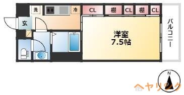 愛知県名古屋市西区浄心２ 浄心駅 1K アパート 賃貸物件詳細