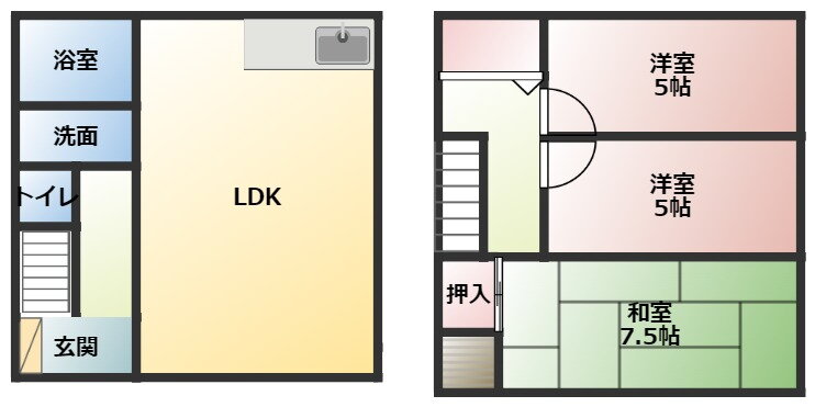 兵庫県高砂市北浜町北脇 大塩駅 3LDK 一戸建て 賃貸物件詳細